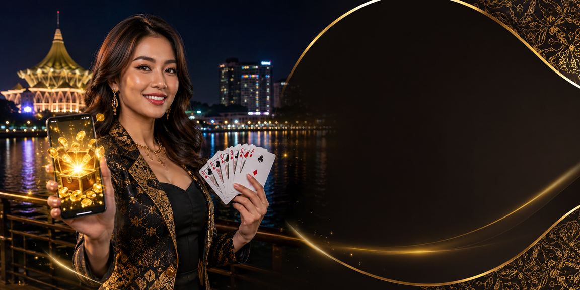 Suasana permainan kad dan hiburan dalam talian di platform a6star dengan reka bentuk batik Malaysia